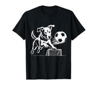 Chien Qui coure Un Coup de Pied dans l'air T-Shirt