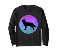Chien Race Inuits du Nord Chien Galaxie Space Manche Longue