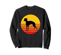 Chien Race Italian Greyhound Chien Coucher Soleil Sweatshirt