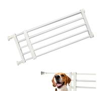 Chien Rétractable - sans Perçage, Largeur Réglable 56 à 100cm Panneau, Séparateur Télescopique de Sécurité, Cadre Noir en Fer Hauteur 36cm | Garde pour Maîtres & Entraîneurs Pro