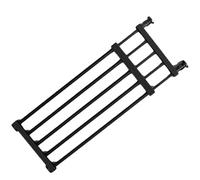 Chien Rétractable - sans Perçage, Largeur Réglable 56 à 100cm Panneau, Séparateur Télescopique de Sécurité, Cadre Noir en Fer Hauteur 36cm | Garde pour Maîtres & Entraîneurs Pro