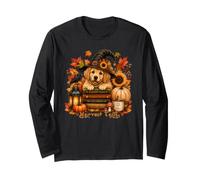 Chien Retrievers Halloween Lecture Automne Manche Longue