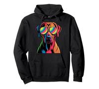 Chien Rhodesian Ridgeback coloré Sweat à Capuche