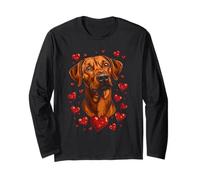 Chien Rhodesian Ridgeback de la Saint-Valentin Manche Longue