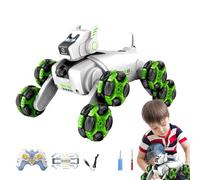 Chien robot - Animal de compagnie intelligent de 10 pouces | ABS Remote Dog - Chiot robot interactif avec télécommande, montre, batterie rechargeable, distributeur d'eau pour , jeu amusant, cad