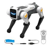 Chien robot avec intelligence artificielle, rechargeable par USB, avec