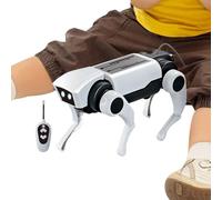 Chien robot - Boîte pour la science créative | Construction interactive solaire: design électrique créatif, expérience technologique avec télécommande intelligente Adultes Garçons Filles Fêtes
