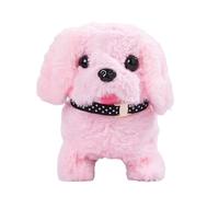 Chien Robot - Chien en peluche électrique, interactif doux et réaliste | Chiens électriques qui aboient et bougent la queue pour enfants, enfants d'âge préscolaire, adolescent, enfants, salon, chambre