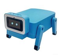 Chien robot de conversation AI, animal de compagnie mécanique intelligent pour activation vocale écran de 2,4 cm pour kit robotique programmable ESP32