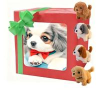 Chien Robot IA, Mes Chiots robotiques réalistes, Robot Panda Qui agit comme Un Vrai Panda, Animal robotique interactif Assis, Marche, Court, remuant la Queue A