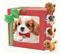 Chien Robot IA, Mes Chiots robotiques réalistes, Robot Panda Qui agit comme Un Vrai Panda, Animal robotique interactif Assis, Marche, Court, remuant la Queue E