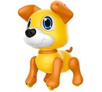 Chien robot Intelligent Électronique avec détection gestuelle pour les enfants-jaune G