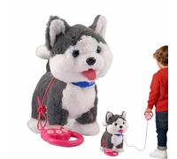 Chien robot interactif avec télécommande pour marcher, animal robotique qui se comporte comme un vrai chiot, jouet éducatif pour fêtes d'anniversaire, décoration de Ho