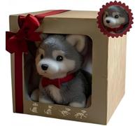 Chien robot pour Version améliorée ,Mise à niveau mon chiot robot réaliste qui agit comme un vrai chiot - Marche, aboie, remue la queue,Un chien jouet qui marche et aboie,Emballage de boîte cadeau