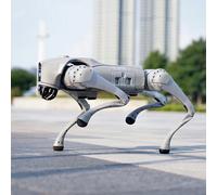 Chien robot quadrupède bionique Unitree Go2 Pro haute performance | Vitesse maximale 4,7 m/s + autonomie 90 min | Robot compagnon bionique à intelligence incarnée, animal électronique | Vision panoram