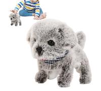 Chien Robot Réaliste, Chiot Interactif Marchant Et Abbaia - Peluche Électronique en Forme de Chiot - Pour Boys and Girls Home Travel Nursery Bedroom