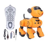 Chien robot telecommande 2,4 GHz, commande vocale, danse, marche, son et lumiere programmables, type 1