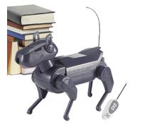 Chien Robot Télécommandé - Animal De Compagnie Électrique Interactif, Compagnon De Mouvement Intelligent | Jouet De Divertissement D'apprentissage De Danse, Cadeau De Jeu Amusant Pour Fête D'anniversa