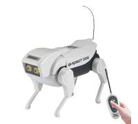 Chien Robot Télécommandé - Chien Robot Intelligent 15x11,5x7 Cm | Jouet Pour Chiot Smart Dancing Spray - Animal De Compagnie Électrique ABS | Cadeau D'intérieur Et D'extérieur Pour , Garçons Et