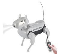 Chien robot télécommandé - Marcher Danse Intelligent interactif, fonction eau pulvérisée, 15x11,5x7cm taille compacte | Animal robotique programmable pour , garçons, filles, jeunes, adolescents