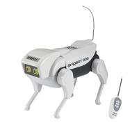 Chien robot télécommandé - Marcher Danse Intelligent interactif, fonction eau pulvérisée, 15x11,5x7cm taille compacte | Animal robotique programmable pour , garçons, filles, jeunes, adolescents
