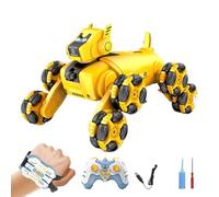 Chien robotique, Chiens robotiques pour, Chien Rechargeable avec télécommande, Animaux de Compagnie électroniques, Jouets de Voiture RC, Animaux robotiques, Chiot d'escalade électrique pour Les et Le