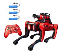 Chien robotique de lutte contre les incendies avec imagerie thermique et franchissement d ' obstacles Robot de sauvegarde d ' incendie pour les missions de sauvegarde dangereuses Robot de détection de