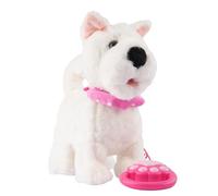 Chien robotique : Jouet en Peluche réaliste, Animal de Compagnie activé au Toucher avec Sons, Robots de mimétisme, Vrai Chiot, Amusant pour, Filles, Noël, Pâques, Anniversaire, Divertissement