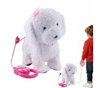 Chien robotique - Kit interactif avec télécommande pour promener les animaux domestiques | Jouets pour chien animé qui chante et baie pour animaux de compagnie - pour jouer à apprendre les