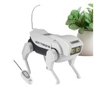 Chien Robotique Télécommandé Animal De Compagnie Électrique Qui Marche Et | Chien Robot Intelligent Télécommandé pour Garçons Adolescents Jeunes Anniversaire Noël Vacances