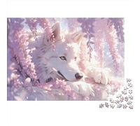 Chien Samoyède 1000 pièces pour Adultes Puzzle Amusant décoration Jeu éducatif Jouet Jeu intellectuel Relaxation et Intelligence 1000 pièces (75x50 cm)