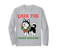 Chien Sarcastique Amusant aboie Les Anges Harold chantent Manche Longue