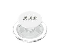 Chien Sarcastique de Jogging Pitbull PopSockets PopGrip pour MagSafe