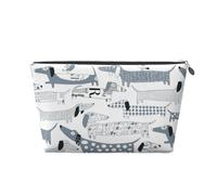 Chien Saucisse, Trousse de Toilette Trousse de Maquillage Sac à cosmétiques Trousse de Toilette de Voyage Portable