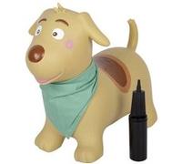 Chien sauteur - a gonfler Beige