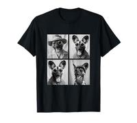 Chien Sauvage avec Lunettes de Soleil drôles Animaux Safari Zoo Africain T-Shirt