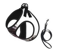 Chien Schnauzer Mignon,Harnais pour Animaux de Compagnie, Harnais réfléchissant réglable pour Chien,S
