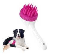 Chien Shampooing Brush, Puppy Scalp Massager, Grooming Scrubber Brush with Ergonomic Long Handle Design and Sturdy Material for Grooming or Bath Time, 7,48 x 2,95 x 3,54 Inches