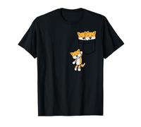 Chien Shiba Inu Dans Une Poche Mignon Akita Inu Doge Cadeau T-Shirt