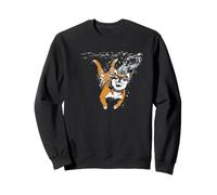 Chien Shiba Inu de plongée - Chien mème Japonais Amusant Sweatshirt