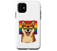 Chien Shiba Inu, Gay Pride, Queer, LGBTQ+ Coque pour iPhone 11