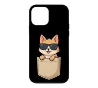 Chien Shiba Inu Mignon dans la Poche avec Lunettes de Soleil Coque pour iPhone 12 Mini