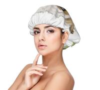 Chien Shih Tzu Moe mignon,Bonnet de nuit en satin réglable en soie pour adulte, bonnet de nuit élastique pour femme