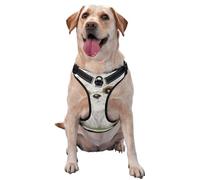 Chien Shih Tzu Moe Mignon,Harnais pour Animaux de Compagnie, Harnais réfléchissant réglable pour Chien,XL