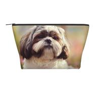 Chien Shih Tzu, Trousse de Toilette Trousse de Maquillage Sac à cosmétiques Trousse de Toilette de Voyage Portable