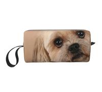 Chien Shitzu Mignon, Trousse de Maquillage Trousse à cosmétiques Trousse de Toilette de Voyage Portable Pochette de Maquillage