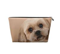 Chien Shitzu Mignon, Trousse de Toilette Trousse de Maquillage Sac à cosmétiques Trousse de Toilette de Voyage Portable