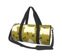 Chien Silhouette Ouest Highland Animal Ouest, Sac de Voyage de Grande capacité, Sac à Main Rond, Sac de Voyage de Sport, fourre-Tout, Sac de Fitness