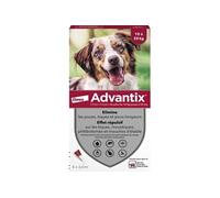 ADVANTIX Chien Solution Antiparasitaire Race Moyenne 10 a 25kg 6 pipettes G