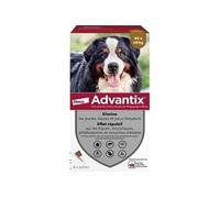 ADVANTIX Chien Solution Antiparasitaire Tres Grande Race 40 a 60kg 6 pipettes G